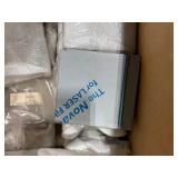 (2) pallets of hardware, foam backer rods, metal stiffener bars, and Novacel support brackets and more