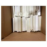 (2) pallets of adhesive clips