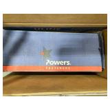 Pallet of spray paint, WD40, compressor oil, metal tape hardware, electrical box and fasteners