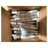 Pallet of: Caulk, Adhesive, PVC cement, Sealant, Primer, Paint rollers