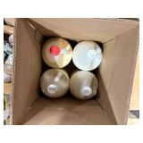 Pallet of: Caulk, Adhesive, PVC cement, Sealant, Primer, Paint rollers