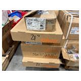 Pallet of hardware: Amerock, Blum, Accuride, cabinet hardware and more.