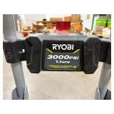 Ryobi Pressure Washer 3000 PSI, with wand/sprayer.  Item No. RY143011VNM