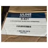 Pallet of ULine Poly Strapping