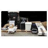 Pallet of office equipment