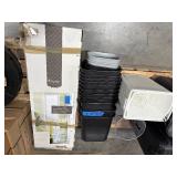 Pallet of office equipment