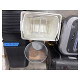 Pallet of office equipment