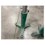 (3) Adjustable V-head Pipe Roller Stands