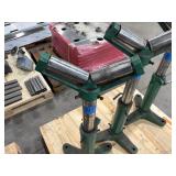 (3) Adjustable  V-head Pipe Roller Stands
