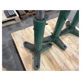 (3) Adjustable  V-head Pipe Roller Stands