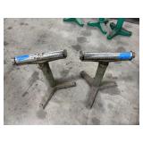(2) Flat-head Roller Stands