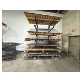 Metal sheets of assorted sizes, some of the larger sheets are 10’ x 5’.