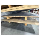 Metal sheets of assorted sizes, some of the larger sheets are 10’ x 5’.