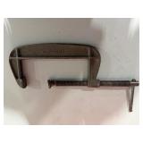 (4) C-clamps: Hargrave 408 8 1/4", Hargrave 406 6", Talaria 1264 8"