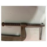 (4) C-clamps: Hargrave 408 8 1/4", Hargrave 406 6", Talaria 1264 8"