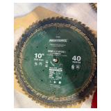 Saw Blades: Irwin, Festool, Whirlwind, Blackstone, Bosch, Freud, Avanti, Evolution, RockRiver, Forrest