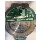 Saw Blades: Irwin, Festool, Whirlwind, Blackstone, Bosch, Freud, Avanti, Evolution, RockRiver, Forrest