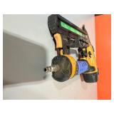 DEWALT 18-Ga. Pneumatic Corded Brad Nailer DWFP 12233, Bostitch SX1838K 18-ga. finish stapler