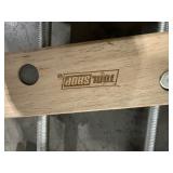 Rockler Wood hand screw clamps, Tool Shop Wood hand screw clamps, Bessey F-style clamps