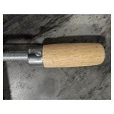 Rockler Wood hand screw clamps, Tool Shop Wood hand screw clamps, Bessey F-style clamps