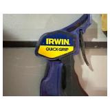 Irwin Quick Grip Clamps, Dewalt Clamp, Tool Shop Clamps