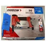 (2) Arrow PT50 Oil-Free Pneumatic Staple Guns