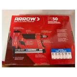 (2) Arrow PT50 Oil-Free Pneumatic Staple Guns