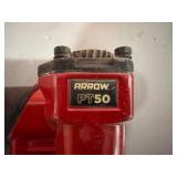 (2) Arrow PT50 Oil-Free Pneumatic Staple Guns