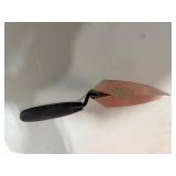 Bessey F-style clamps, Mitre Gauge, RZX rivet nut tool, grout floats, mortar trowel, Kreg clamp, Milwaukee clamp