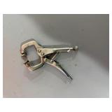 Bessey F-style clamps, Mitre Gauge, RZX rivet nut tool, grout floats, mortar trowel, Kreg clamp, Milwaukee clamp