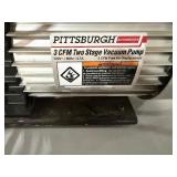 Pittsburgh 3 CFM two-stage vacuum pump