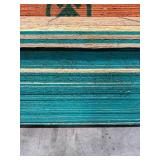 Sheets of plywood (37) 8’x18 ½”; (64) 8’ x 4