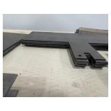 Steel plates. Solid steel bar.