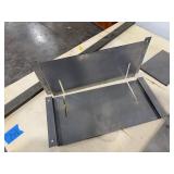 Steel plates. Solid steel bar.