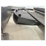 Steel plates. Solid steel bar.