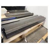 Steel tubes, bolts, steel angle bars, dowel pins, shelf brackets, u-shape brackets, figure-8 bracket