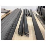 Steel tubes, bolts, steel angle bars, dowel pins, shelf brackets, u-shape brackets, figure-8 bracket