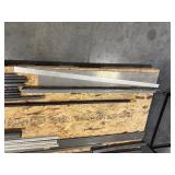 (3) pallets of metal pieces