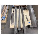 (3) pallets of metal pieces