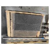 (3) pallets of metal pieces