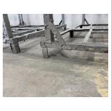 (2)Paint/Powder hanging racks. Both measure 55"L x 65" D x 82" H