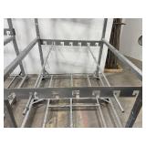 (2)Paint/Powder hanging racks. Both measure 55"L x 65" D x 82" H