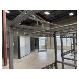 (2)Paint/Powder hanging racks. Both measure 55"L x 65" D x 82" H