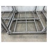 (2)Paint/Powder hanging racks. Both measure 55"L x 65" D x 82" H