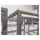 (2)Paint/Powder hanging racks. Both measure 55"L x 65" D x 82" H