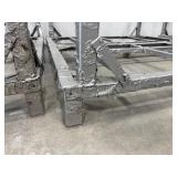 (2)Paint/Powder hanging racks. Both measure 55"L x 65" D x 82" H