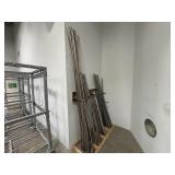 (2)Paint/Powder hanging racks. Both measure 55"L x 65" D x 82" H
