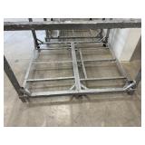 (2) Paint/Powder hanging racks. Both measure 55"L x 65" D x 82"
