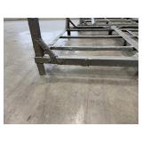 (2) Paint/Powder hanging racks. Both measure 55"L x 65" D x 82"