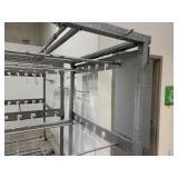 (2) Paint/Powder hanging racks. Both measure 55"L x 65" D x 82"